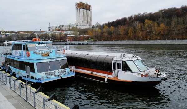 Концепцию создания регулярных речных перевозок в Москве могут разработать к концу 2017 года