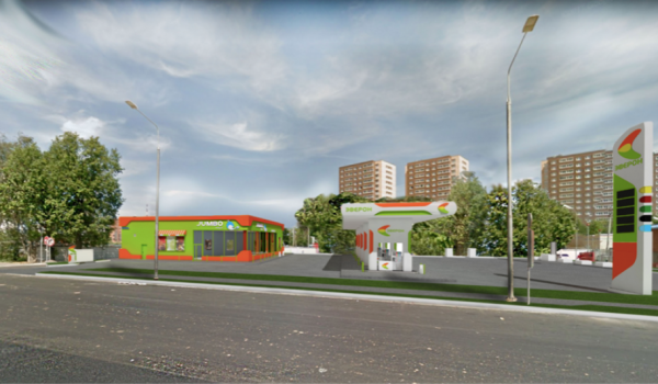 В «Новой» Москве начали обновлять автозаправки