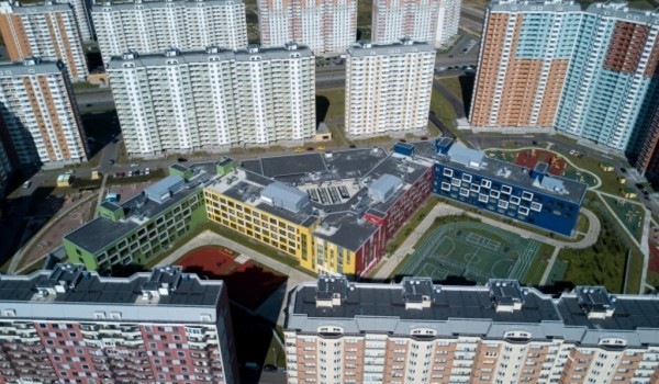 Жилые дома, две школы и детский сад ввели в «Новой» Москве