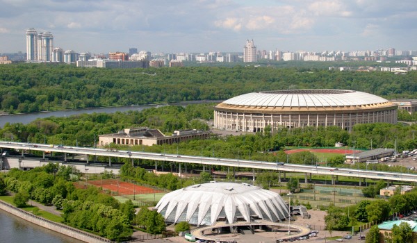 Фасады и витражи спортзала «Дружба» в Лужниках будут готовы к ЧМ-2018