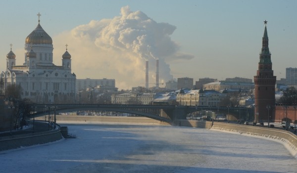 Москва-река этой зимой замерзнет на две-три недели позже обычного