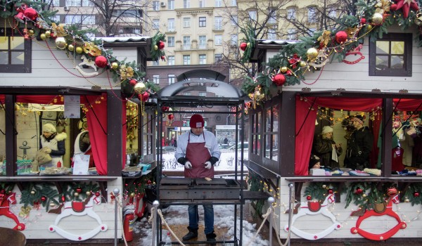 Порядка 100 ресторанных шале будут работать на площадках фестиваля «Путешествие в Рождество»