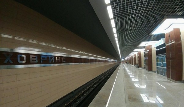 Собянин открыл станцию «Ховрино» Замоскворецкой линии метро