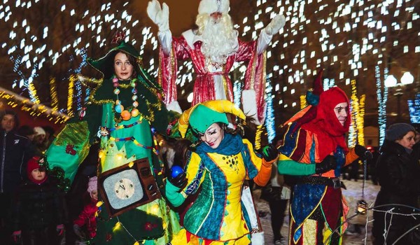 В Новопушкинском сквере пройдет 5 тематических спектаклей в рамках фестиваля «Путешествие в Рождество»