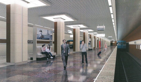Более 30 тысяч элементов навигации обновится в метро к открытию станции «Ховрино»
