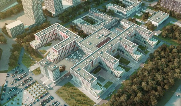 Первую очередь больницы в Коммунарке введут до конца 2018 года
