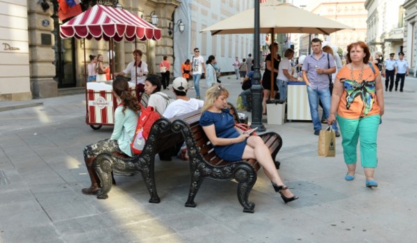 Пешеходная зона появится между Парком Горького и Ленинским проспектом