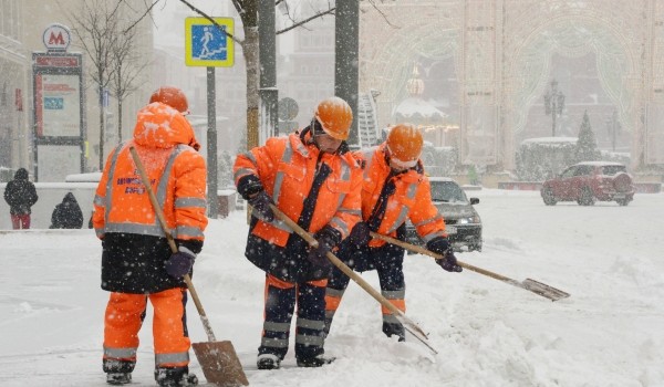 Мэр Москвы поручил вывести дополнительную технику на уборку снега