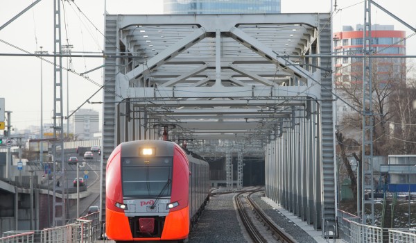 В 1,5 раза вырос пассажиропоток на железнодорожном транспорте Москвы за последние годы 