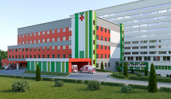Площадь нового здания скорой помощи при больнице имени Буянова составит более 11 тыс. кв.м.