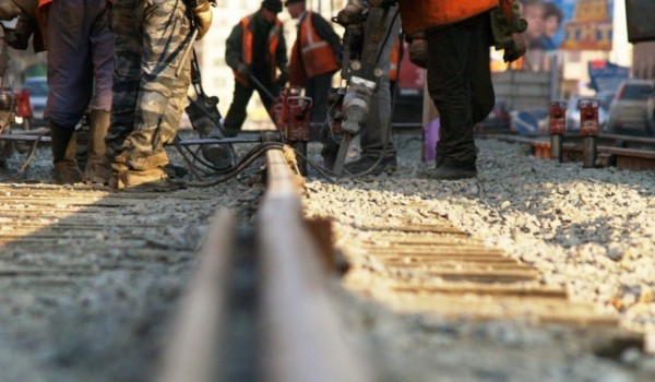 Трамвайные пути в четырех округах Москвы ждет ремонт