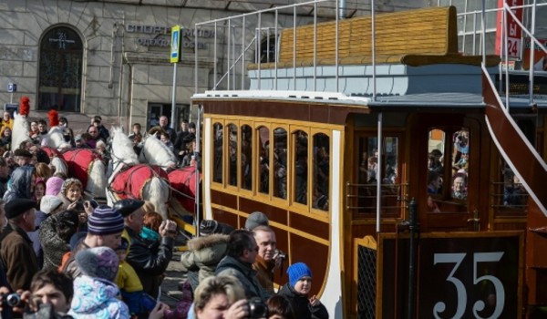 Билет на конку XIX века можно увидеть на выставке в музее «Московский транспорт»