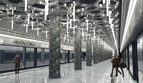 В столичной подземке завершается отделка станции «Некрасовка» Кожуховской линии