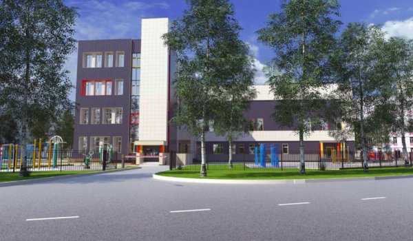 В районе Нагатинской затон построят школу на 550 мест