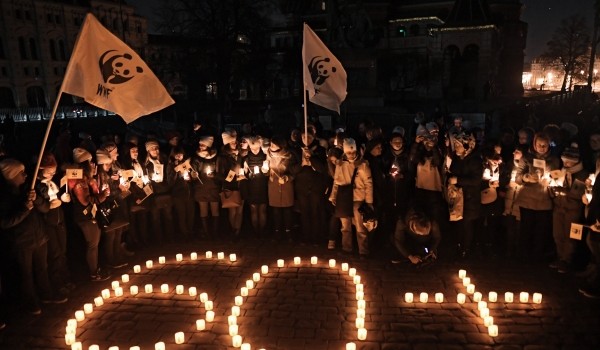  В «Час Земли» в Москве отключили подсветку порядка 2 тысяч зданий