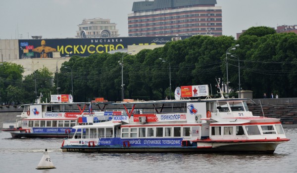 24 апреля на Москве-реке откроется летняя навигация