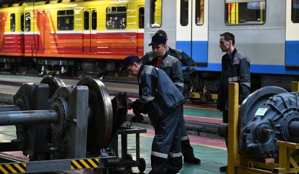 В электродепо «Планерное» «Метровагонмаш» начал обслуживать подвижной состав столичного метро