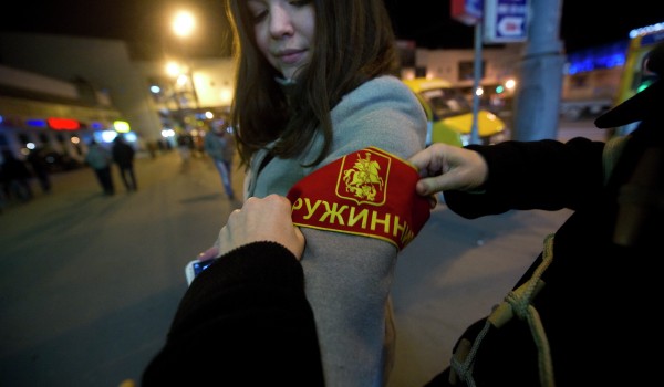 В столице во время пасхальных мероприятий дежурило порядка 6,5 тысяч народных дружинников
