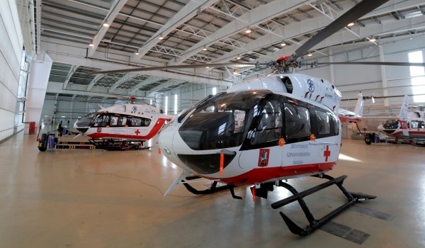 Бригады медицинских вертолетов в столице будут вылетать на вызовы круглосуточно