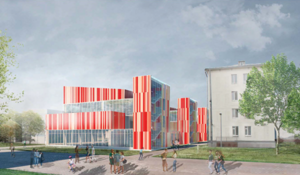 Фок с оздоровительным центром появится в жилых кварталах микрорайона Кожухово