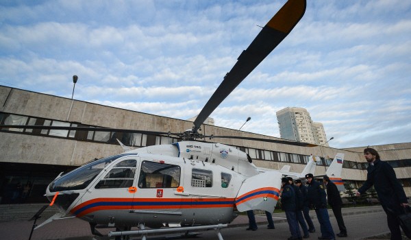 С начала года авиамедицинскими бригадами оказана помощь на месте и эвакуировано более 150 человек в столице