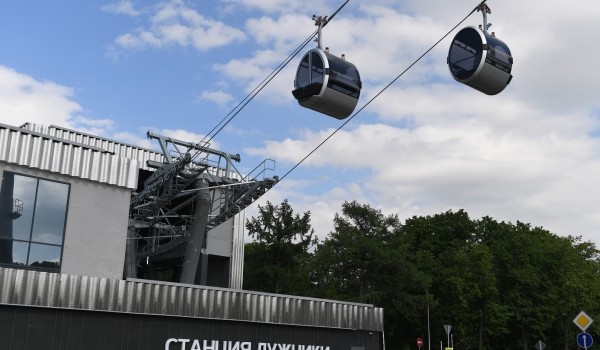 Канатную дорогу между «Лужниками» и Воробьевыми горами запустят после ЧМ-2018