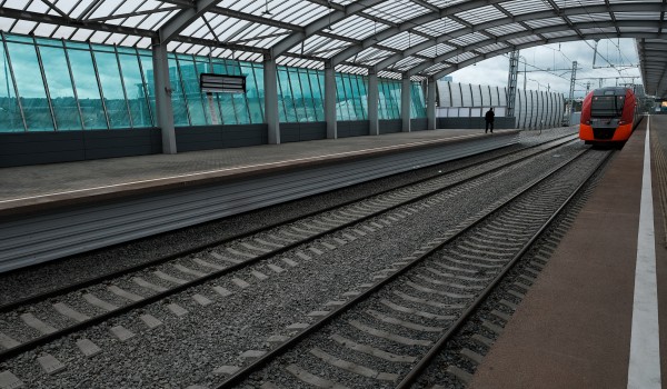 Две новые платформы для пригородных поездов открыли на станции «Чкаловская» Ярославского направления МЖД