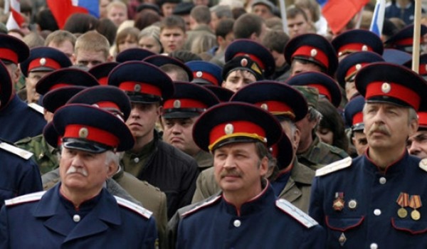 12 октября 2013 года в Москве - Юбилейный 20-й Казачий Круг Союза Казачьих Войск России и Зарубежья