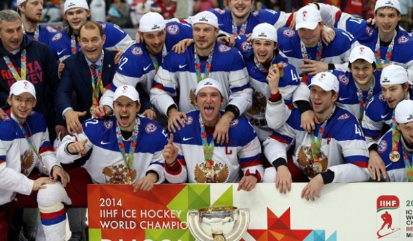 27 мая - чествование чемпионов мира по хоккею 2014 года