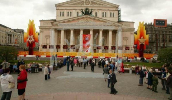 1 мая - встреча фронтовиков в ГАБТ России к 70-й годовщине Великой Победы