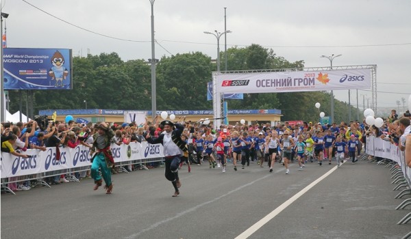 4 августа в ОК «Лужники» состоялся забег «Осенний гром 2013» 