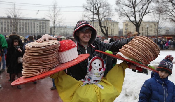 Масленичные гуляния в Москве