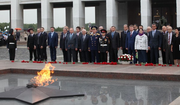 Урок  мужества на Поклонной горе