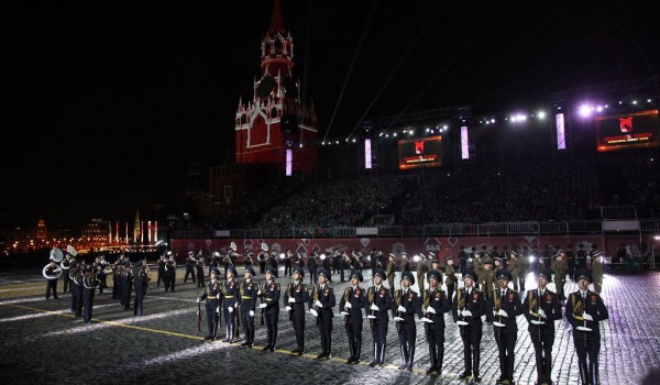 Фестиваль "Спасская башня" в Москве