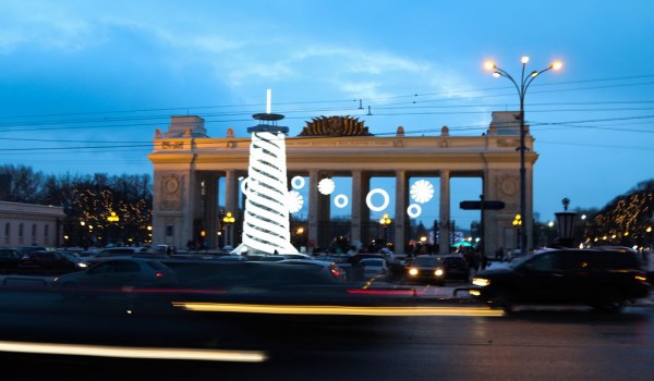 Рождественское представление  театра «Огненные люди» в Центральном парке культуры и отдыха имени Горького