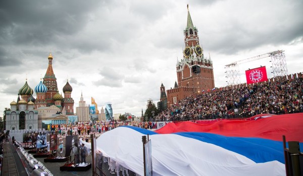 Торжественная церемония открытия Дня города Москвы-2017 на Красной площади