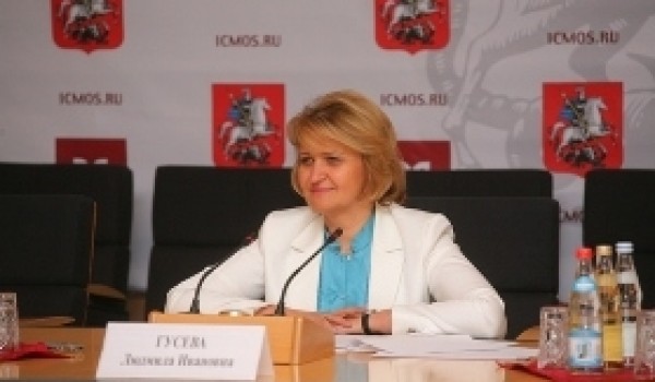 Пресс-конференция Людмилы Гусевой