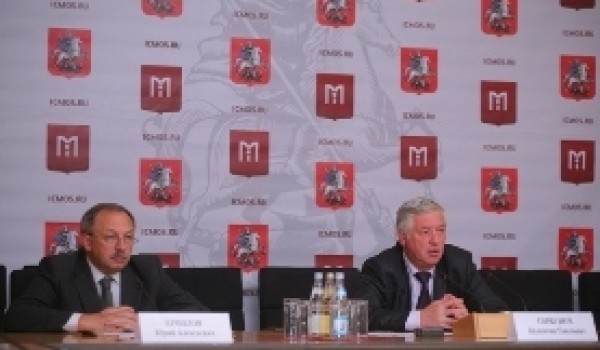 Пресс-конференция Валентина Горбунова и Юрия Ермолова