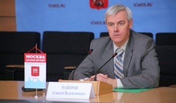 Пресс-конференция Алексея Майорова