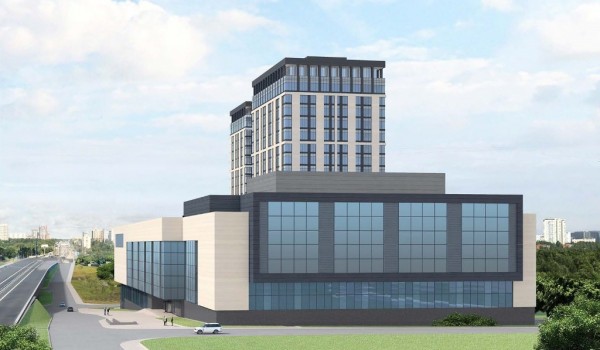 Многофункциональный 22-этажный комплекс построят на Аминьевском шоссе