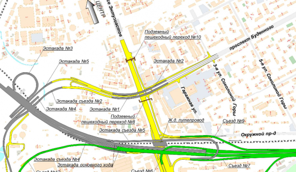 Движение на участке СВХ от МКАД до Щелковского шоссе планируется открыть до конца  года
