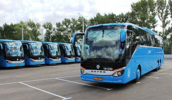 Москва получит 768 новых автобусов с системами видеонаблюдения и климат-контролем