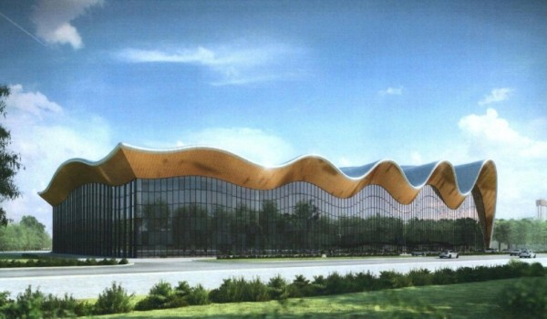 В Лужниках возобновлено строительство Центра художественной гимнастики