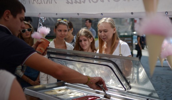 В Москве этим летом спрос на мороженое вырос на 15%