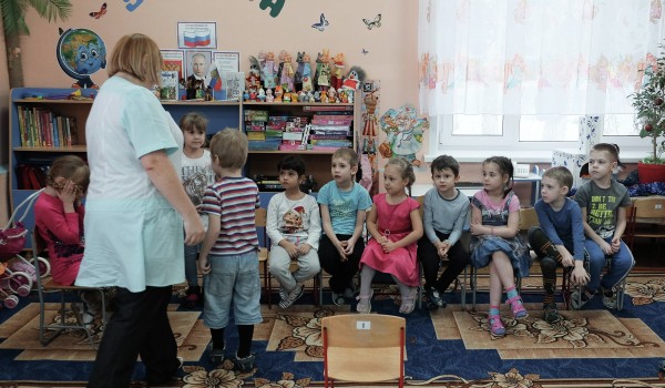 Новый детский сад на 125 детей построен на Мосфильмовской улице