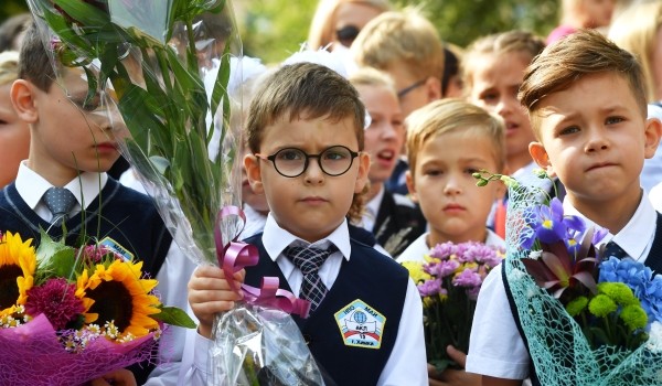 Мэр Москвы пожелал удачного учебного года столичным школьникам