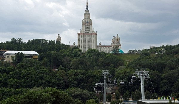 В течение месяца планируется запустить канатную дорогу от Воробьевых гор