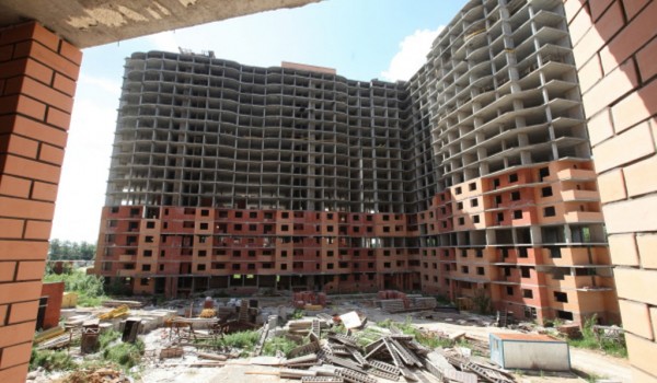 Число долгостроев в Москве с января уменьшилось на 29 объектов