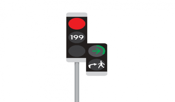 Новые светофоры разрешат пешеходам и водителям передвигаться одновременно