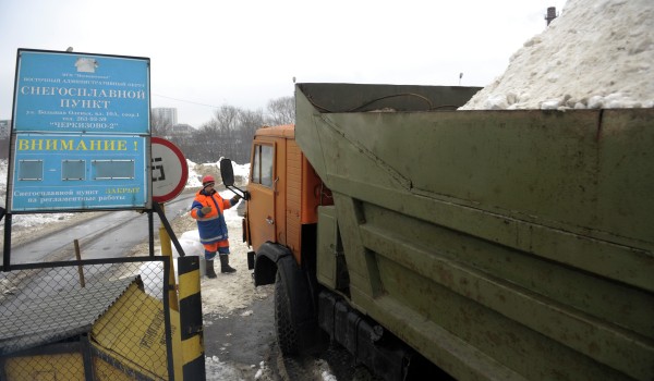 Мосводоканал начал проверки работоспособности снегосплавных пунктов в преддверии зимы